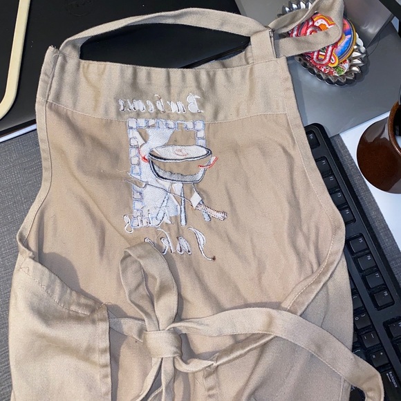 Khaki Grilling Chef Apron - BBQ King Jake - Picture 9 of 12